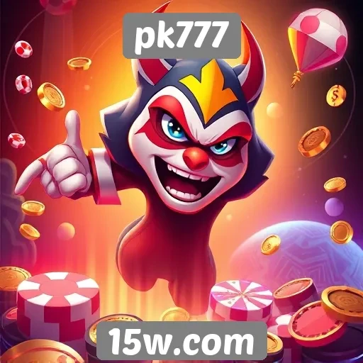 Variedade de jogos disponíveis no pk777